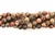 Bead, Gemstone, Jasper, Brown Leopard Skin, Faceted, Round, 6MM