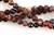 Gemstone Bead, Fire Agate, Dark Red, Faceted, Round, 6MM