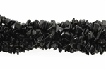 Gemstone Bead, Black Agate, 6MM, Chips