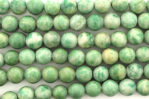 Gemstone Bead, Phoenix "Jade", Round, 8MM