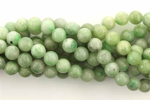 Gemstone Bead, Jadeite, Round, 6MM