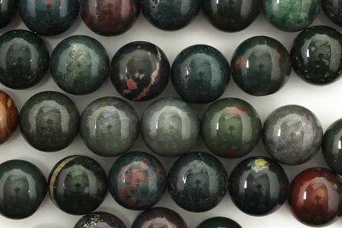 Bead, Gemstone, Bloodstone, Round, 12MM