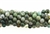 Gemstone Bead, Moss Agate, Round, 6MM