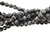 Gemstone Bead, Snowflake Obsidian, Round, 6MM