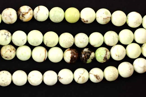 Bead, Gemstone, Yellow Chrysoprase, Round, 6MM