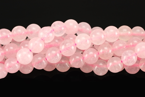 Gemstone Bead, Rose Quartz, Round, 6MM