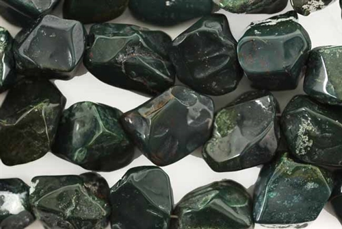 Gemstone Bead, Bloodstone, Nugget, 17MM