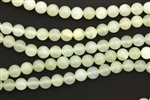 Gemstone Bead, New "Jade", Round, 6MM