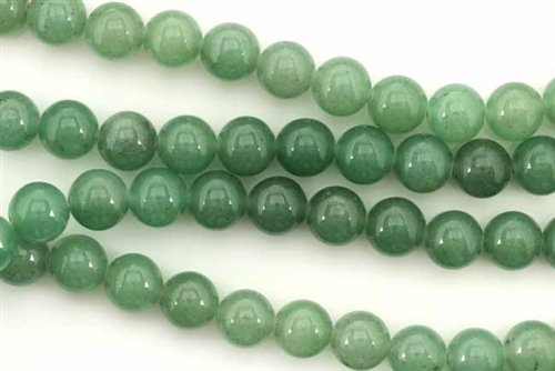 Gemstone Bead, Aventurine, Round, 8MM