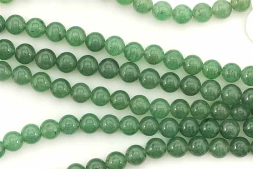 Bead, Gemstone, Aventurine, Round, 6MM