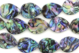 Mother Of Pearl / Abalone 21MM Tear Drop