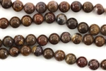 Gemstone Bead, Pietersite, Round, 8MM