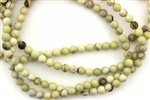 Gemstone Bead, Lemon Jasper, Round, 6MM