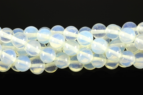 Gemstone Bead, Opalite, "Moon Stone", Round, 8MM