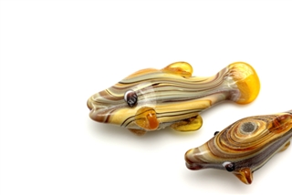 Animal & Character Lampwork Glass Bead / 36MM Fish