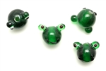 Animal & Character Lampwork Glass Bead / 12MM Frog