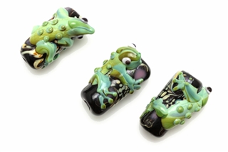 Animal & Character Lampwork Glass Bead / 20MM Gecko