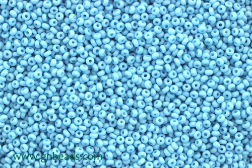 12/0, Seed Bead, Vintage, Czechoslovakian, Seed Beads, Light Blue