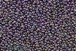 12/0 Seed Bead,Vintage Czechoslovakian Seed Beads, Purple Iris