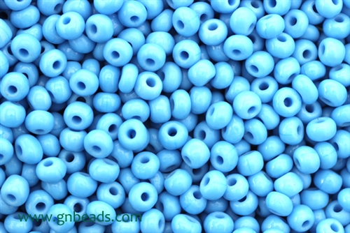 5/0, Seed Bead, Vintage, Czechoslovakian, Seed Beads, Light Blue