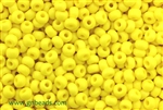 5/0, Seed Bead, Vintage, Czechoslovakian, Seed Beads, Yellow