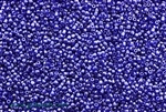 14/0 Seed Bead,Vintage Czechoslovakian Seed Beads, Lustre, Blue