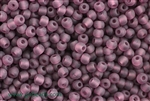 6/0 Seed Bead,Vintage Czechoslovakian Seed Beads, Matte, Purple