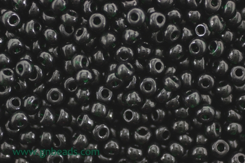 5/0, Seed Bead, Vintage, Czechoslovakian, Seed Beads, Dark Green