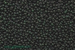 10/0 Seed Bead,Vintage Czechoslovakian Seed Beads, Dark Green