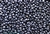 8/0, Seed Bead, Vintage, Czechoslovakian, Seed Beads, Gunmetal Blue