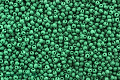 10/0 Seed Bead,Vintage Czechoslovakian Seed Beads, Green