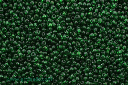 10/0, Seed Bead, Vintage, Czechoslovakian, Seed Beads, Green