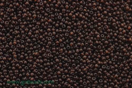 12/0, Seed Bead, Vintage, Czechoslovakian, Seed Beads, Clear Brown