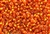 6/0, Seed Bead, Vintage, Czechoslovakian, Seed Beads, Silver Lined, Orange