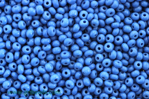 7/0, Seed Bead, Vintage, Czechoslovakian, Seed Beads, Blue