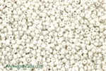 9/0 Seed Bead,Vintage Czechoslovakian Seed Beads, White