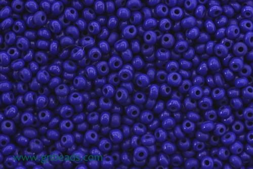 7/0, Seed Bead, Vintage, Czechoslovakian, Seed Beads, Dark Blue
