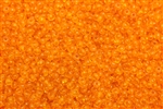 10/0, Seed Bead, Vintage, Czechoslovakian, Seed Beads, Clear Orange