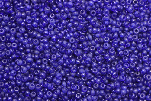 11/0, Seed Bead, Vintage, Czechoslovakian, Seed Beads, Matte, Cobalt Blue