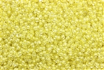 10/0, Seed Bead, Vintage, Czechoslovakian, Seed Beads, Clear Yellow