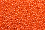 10/0, Seed Bead, Vintage, Czechoslovakian, Seed Beads, Orange Lustre