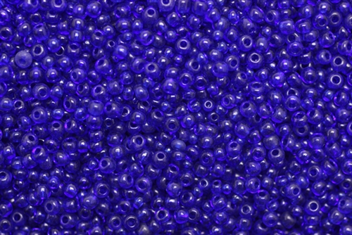 10/0, Seed Bead, Vintage, Czechoslovakian, Seed Beads, Cobalt Blue