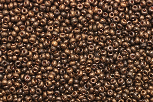 10/0, Seed Bead, Vintage, Czechoslovakian, Seed Beads, Bronze