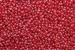 11/0, Seed Bead, Vintage, Czechoslovakian, Seed Beads, Light Ruby Lustre