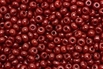 6/0, Seed Bead, Vintage, Czechoslovakian, Seed Beads, Maroon