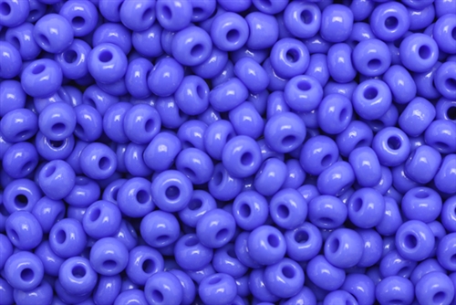 5/0 Seed Bead,Vintage Czechoslovakian Seed Beads, Royal Blue
