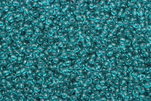 11/0, Seed Bead, Vintage, Czechoslovakian, Seed Beads, Teal Blue