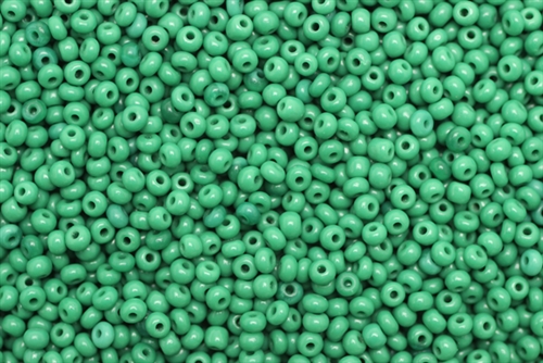 10/0, Seed Bead, Vintage, Czechoslovakian, Seed Beads, Green