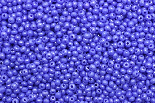 10/0, Seed Bead, Vintage, Czechoslovakian, Seed Beads, Medium Blue