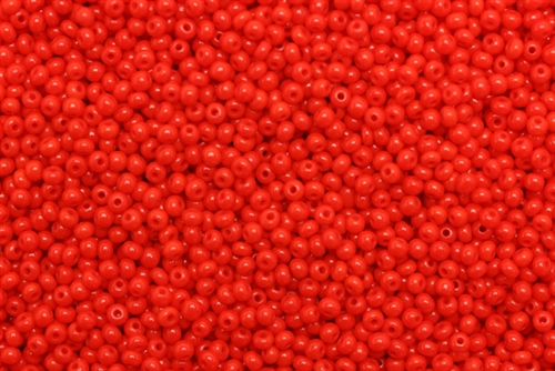 12/0, Seed Bead, Vintage, Czechoslovakian, Seed Beads, Red